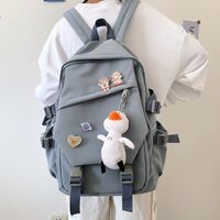 Backpack 2020 New Korean Style High School Junior High School Student Schoolbag Female Large Capacity Couple Travel Backpack Male main image 1