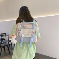 Dual-use Portable School Primary School Students One-shoulder Messenger Backpack Make-up Class Backpack main image 4