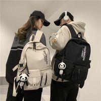 Korean Version Of Large Capacity Wild Backpack College Students Fashion Trend Couple Backpack main image 2