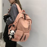 Korean Version Of Large Capacity Wild Backpack College Students Fashion Trend Couple Backpack main image 3