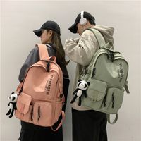 Korean Version Of Large Capacity Wild Backpack College Students Fashion Trend Couple Backpack main image 5