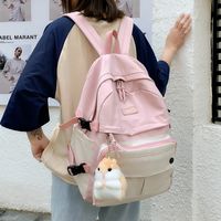 Cute Schoolbag Korean Version Of High School Students Soft Sister Japanese Primary Large-capacity Backpack main image 4