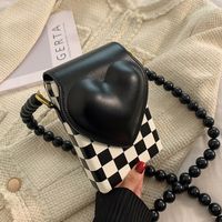 Autumn And Winter Bags 2021 New Female Bags Checkerboard Messenger Bag Small Square Bag main image 4