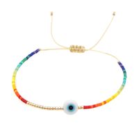 Ins Simple Bohemian Glass Eye Beads Miyuki Beaded Rice-shaped Beads Stringed Beads Ethnic Style Small Bracelet For Women main image 3