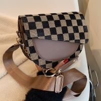 Niche Small Bag Handbags 2021 New Fashion Messenger Bag Autumn And Winter Chain Saddle Bag main image 6