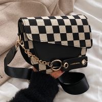 Niche Small Bag Handbags 2021 New Fashion Messenger Bag Autumn And Winter Chain Saddle Bag main image 5