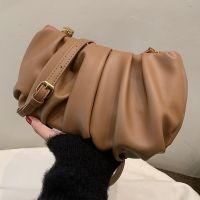 Cloud Bag Small Bag Female 2021 New Soft Leather Fold Bag Shoulder Messenger Bag Wholesale main image 4