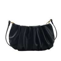 Cloud Bag Small Bag Female 2021 New Soft Leather Fold Bag Shoulder Messenger Bag Wholesale main image 3
