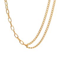 Exaggerated Chain Necklace Wholesale Creative Niche Hip-hop Style Necklace Punk Metallic Clavicle Chain main image 6