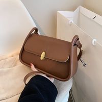 Simple Retro Bags 2021 New Fashion Winter Shoulder Women's Bag High-grade Western Style Messenger Bag All-matching Ins main image 2