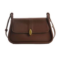 Simple Retro Bags 2021 New Fashion Winter Shoulder Women's Bag High-grade Western Style Messenger Bag All-matching Ins main image 3