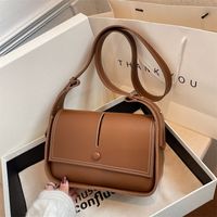 Autumn And Winter Texture 2021 New Trendy Fashion Messenger High-end Small Square Bag main image 2