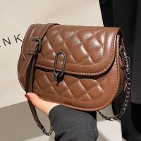 Personalized Lock Small Bag New Fashion Rhombus Chain Bag Messenger Bag Wholesale main image 5