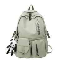 Korean Version Of Large Capacity Wild Backpack College Students Fashion Trend Couple Backpack sku image 2