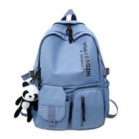 Korean Version Of Large Capacity Wild Backpack College Students Fashion Trend Couple Backpack sku image 3