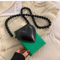 Autumn And Winter Bags 2021 New Female Bags Checkerboard Messenger Bag Small Square Bag sku image 1