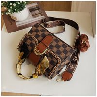 This Year's Popular Bag For Women Autumn And Winter 2021 New Fashionable Messenger Bag Fashionable Leopard Print Portable Shoulder Bag For Women sku image 1