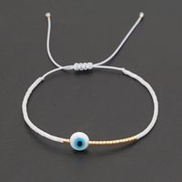 Ins Simple Bohemian Glass Eye Beads Miyuki Beaded Rice-shaped Beads Stringed Beads Ethnic Style Small Bracelet For Women sku image 5