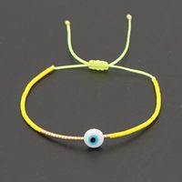 Ins Simple Bohemian Glass Eye Beads Miyuki Beaded Rice-shaped Beads Stringed Beads Ethnic Style Small Bracelet For Women sku image 8