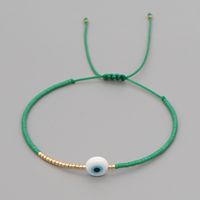 Ins Simple Bohemian Glass Eye Beads Miyuki Beaded Rice-shaped Beads Stringed Beads Ethnic Style Small Bracelet For Women sku image 11