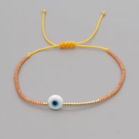 Ins Simple Bohemian Glass Eye Beads Miyuki Beaded Rice-shaped Beads Stringed Beads Ethnic Style Small Bracelet For Women sku image 14