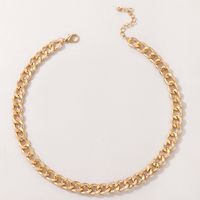 Hip Hop Jewelry Gold Chain Three Layer Necklace Heavy Metal Multilayer Necklace main image 4