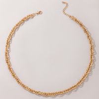 Hip Hop Jewelry Gold Chain Three Layer Necklace Heavy Metal Multilayer Necklace main image 5