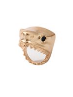 European And American Cross-border Trend Jewelry Shark Single Alloy Irregular Ring main image 6