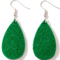 Simple Fashion New Geometric Earrings Colored Stars Green Drop Earrings main image 6