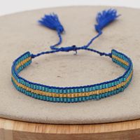 European And American Simple Geometric Beaded Mgb Personality Rice Bead Woven Small Bracelet Female main image 4