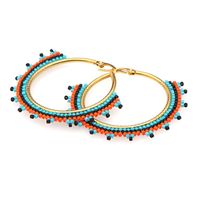 Neue Miyuki Reis Perlen Große Ohrringe Böhmische Persönlichkeit Übertriebene Ohrringe Weibliche Quelle Hersteller Großhandel main image 6