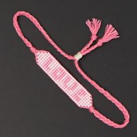 Simple Miyuki Beads Woven Letter Bracelet Bohemia Handmade Beaded Couple Bracelet Female main image 1