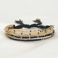 New Miyuki Beads Handmade Beaded Retro Multi-layered Wearing Small Bracelet Women Wholesale main image 1