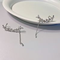 Koreanische Diamantohrringe Ohrringe Mode Persönlichkeit Kalten Stil Kupferohrringe main image 4