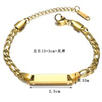Korean Stainless Steel Curved Brand Bracelet Creativeheart Butterfly Pendent Hand Jewelry main image 6