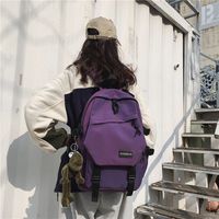 حقيبة مدرسية طالبة جامعية النسخة الكورية من المدرسة الثانوية Harajuku Ulzzang حقيبة ظهر ملونة للرجال 2020 حقيبة كتف جديدة main image 4