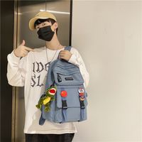 Schoolbag Female Korean Harajuku Ulzzang High School Student Backpack Junior High School Student Large Capacity College Style Ins Backpack main image 5