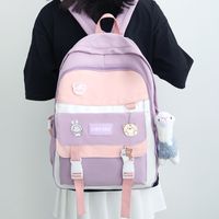 Schoolbag Girls' Korean Style Good-looking Junior High School Student Large Capacity Backpack Mori All-match Primary School Student Lightweight Backpack main image 5