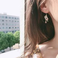 Nuevos Pendientes Coloridos De Paleta Y Helado De Moda Para Mujer, Pendientes De Lujo De La Minoria, Creativos Pendientes De Diamante Con Microincrustaciones De Helado Para Mujer main image 4