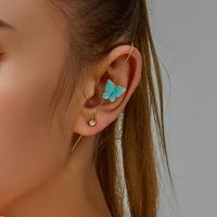 Qingdao Ornament Cross-border E-commerce Supply Simple European And American Earrings Stud Earrings Two Ways main image 1