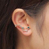 Fashion Jewelry Unilateral Star Ear Clip Earrings main image 1