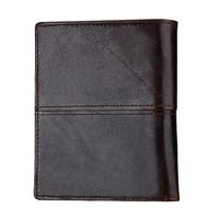 Short Retro Wallet Oil Wax Leather Wallet Wholesale Rfid Anti-theft Brush Leather Wallet main image 3