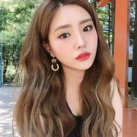 Korea Ohrringe Weibliche Persönlichkeit Geometrische Ohrringe Langer Bogen Retro-ohrringe Frauen main image 5