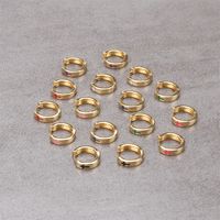 Cross Dripping Earrings New Trendy Gold-plated Copper Ear Buckle Wholesale main image 5