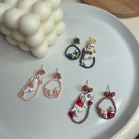 Fashion Animal Collection Earrings Fashion Sweet Cute Fun Earrings sku image 4