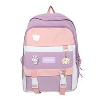 Schoolbag Girls' Korean Style Good-looking Junior High School Student Large Capacity Backpack Mori All-match Primary School Student Lightweight Backpack sku image 3