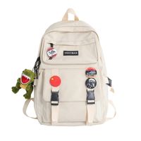 Schoolbag Female Korean Harajuku Ulzzang High School Student Backpack Junior High School Student Large Capacity College Style Ins Backpack sku image 9