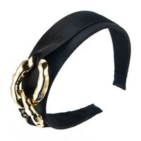 Heming Headband Japanese And Korean Simplicity And Exaggeration Personality Metal Chain Headband Female Online Influencer Hot Korean Style Face Wash Hair Accessories main image 6