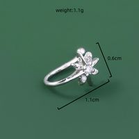 Ornament Europe And America Cross Border U-shaped Popular Personalized Zircon Eight-pointed Stars Women's Micro-inlaid Puncture Fake Nose Ring Jewelry Wholesale main image 6