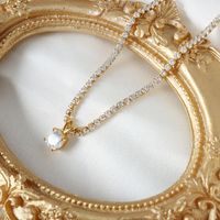 Mode Nouveau Collier En Acier Titane Zircon Plein De Diamants En Gros main image 3